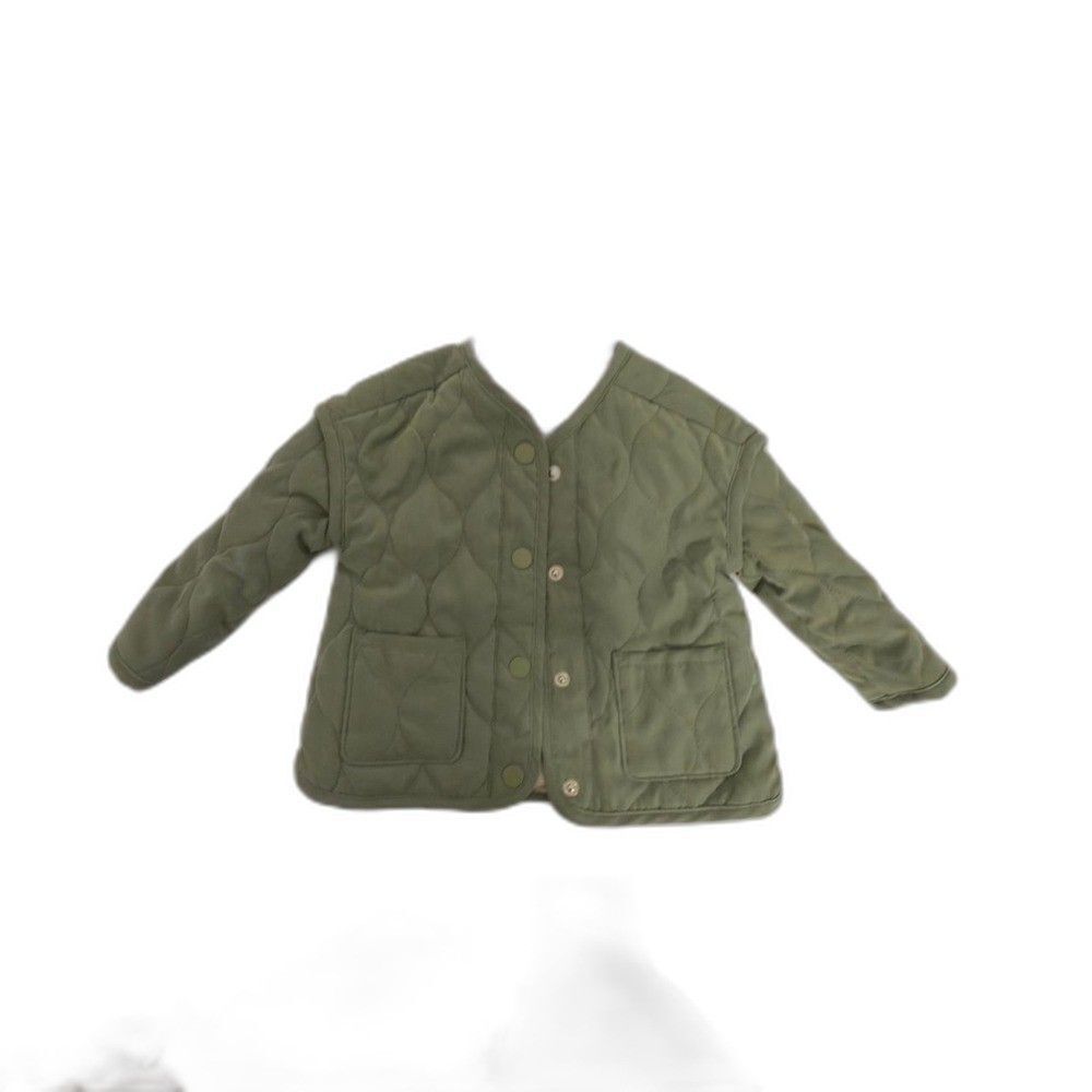 Old navy 6-12MO PUFFER Green Jacket